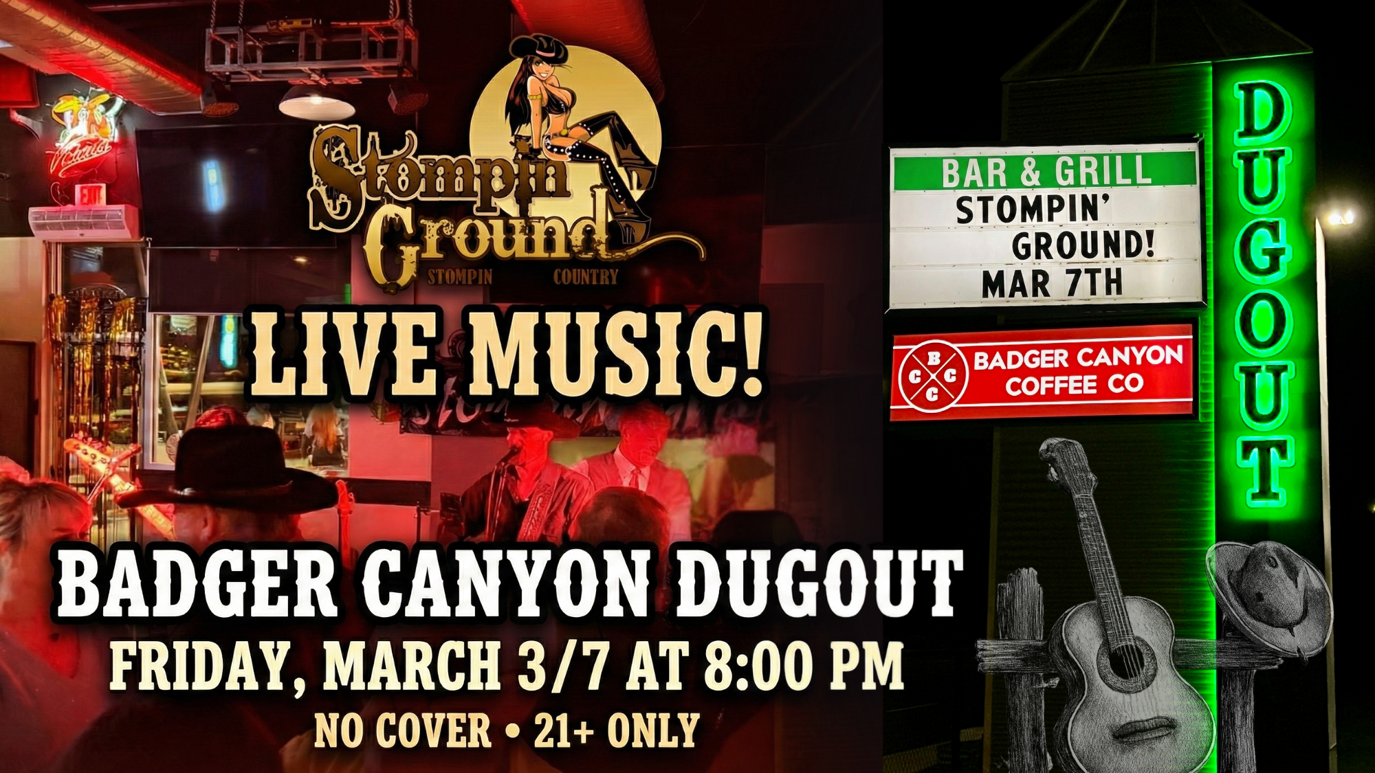 Stompin' Ground Live at Badger Canyon