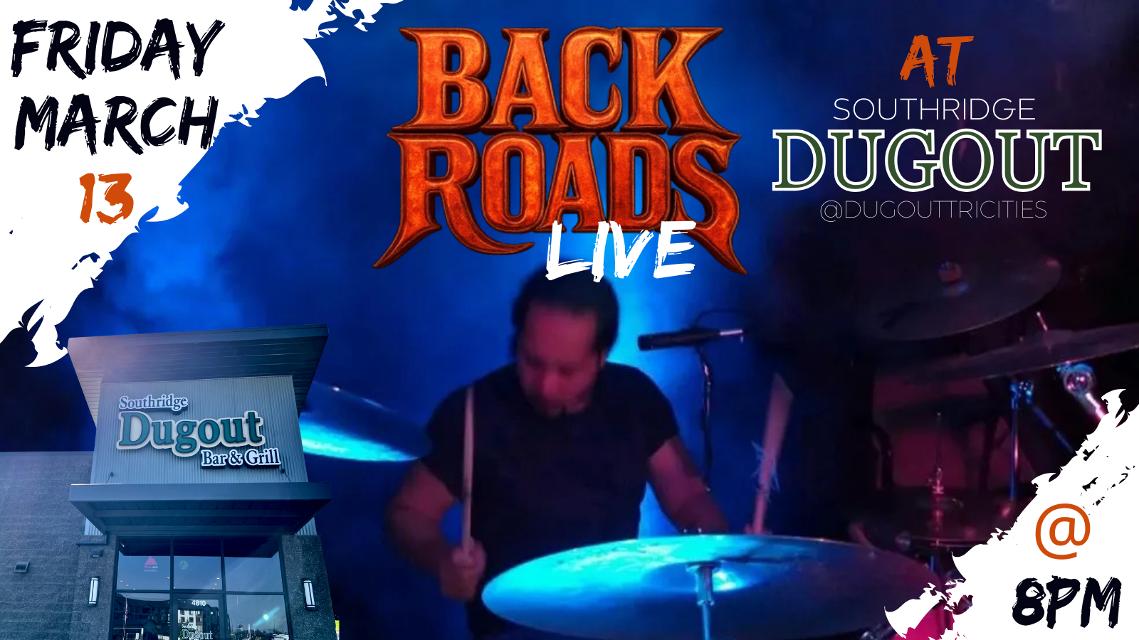 Back Roads live at Southridge Dugout
